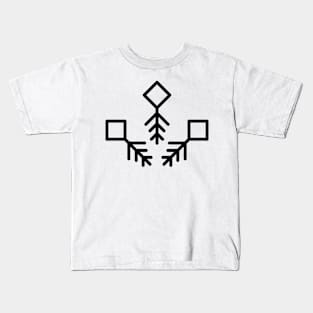 Tribal Symbols - Adinkra Kids T-Shirt